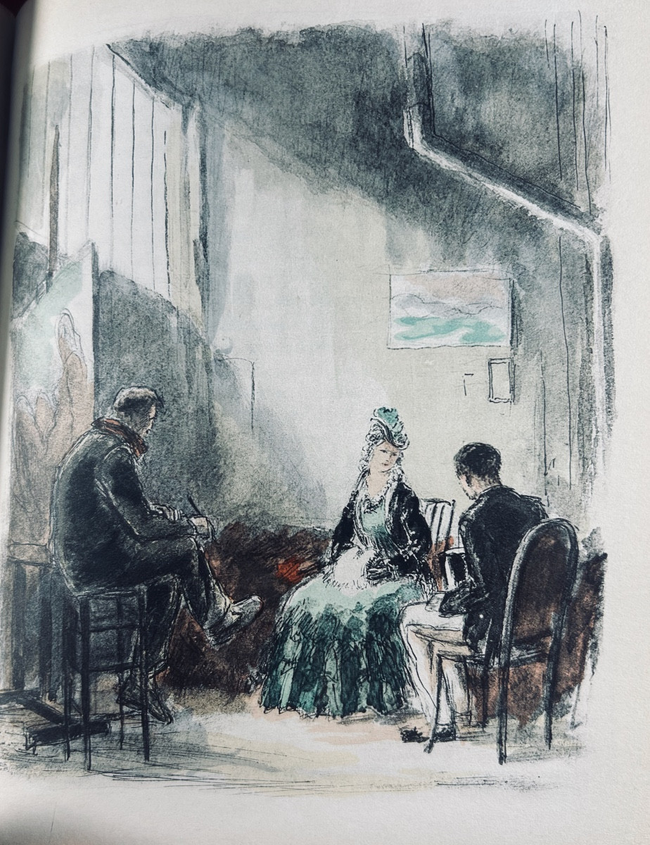 MIRBEAU (Octave) - Le calvaire. Éditions Nationales, 1934,  illustrations de Berthold Mahn.