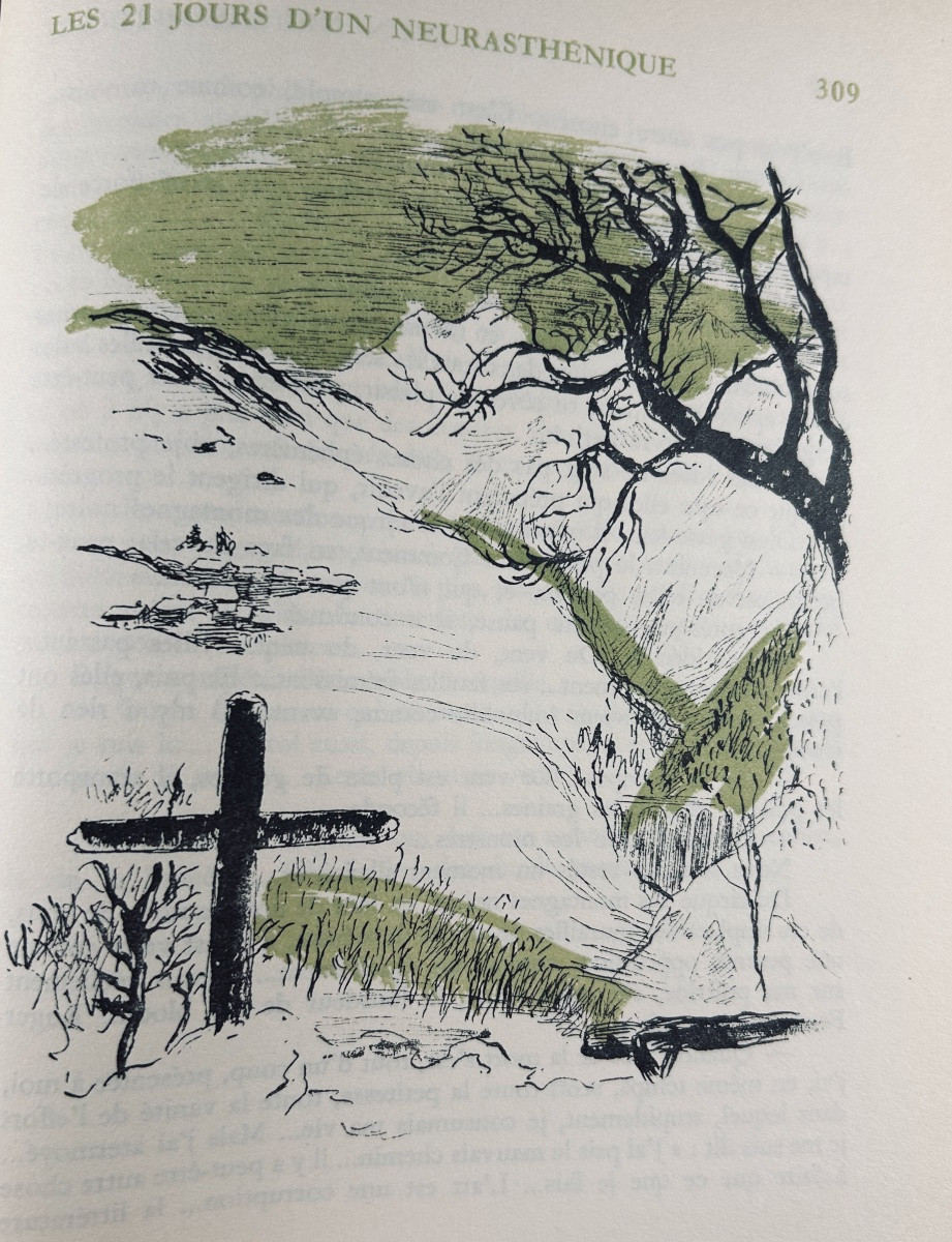 MIRBEAU - Les 21 jours d'un neurasthénique. Éditions Nationales, 1935, illustrations de LAUNOIS-photo-7