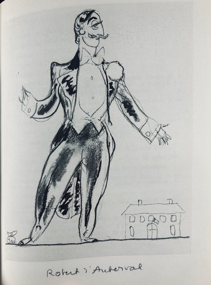 MIRBEAU (Octave) - Théâtre. Éditions Nationales, 1935, illustré par Gus Bofa. -photo-4