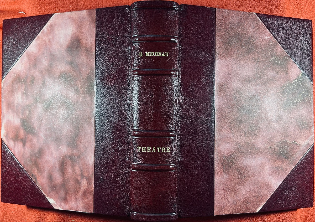 MIRBEAU (Octave) - Théâtre. Éditions Nationales, 1935, illustré par Gus Bofa. -photo-8