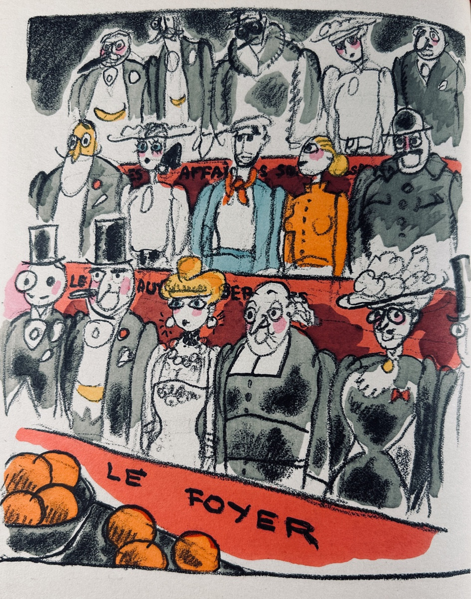 MIRBEAU (Octave) - Théâtre. Éditions Nationales, 1935, illustré par Gus Bofa. 