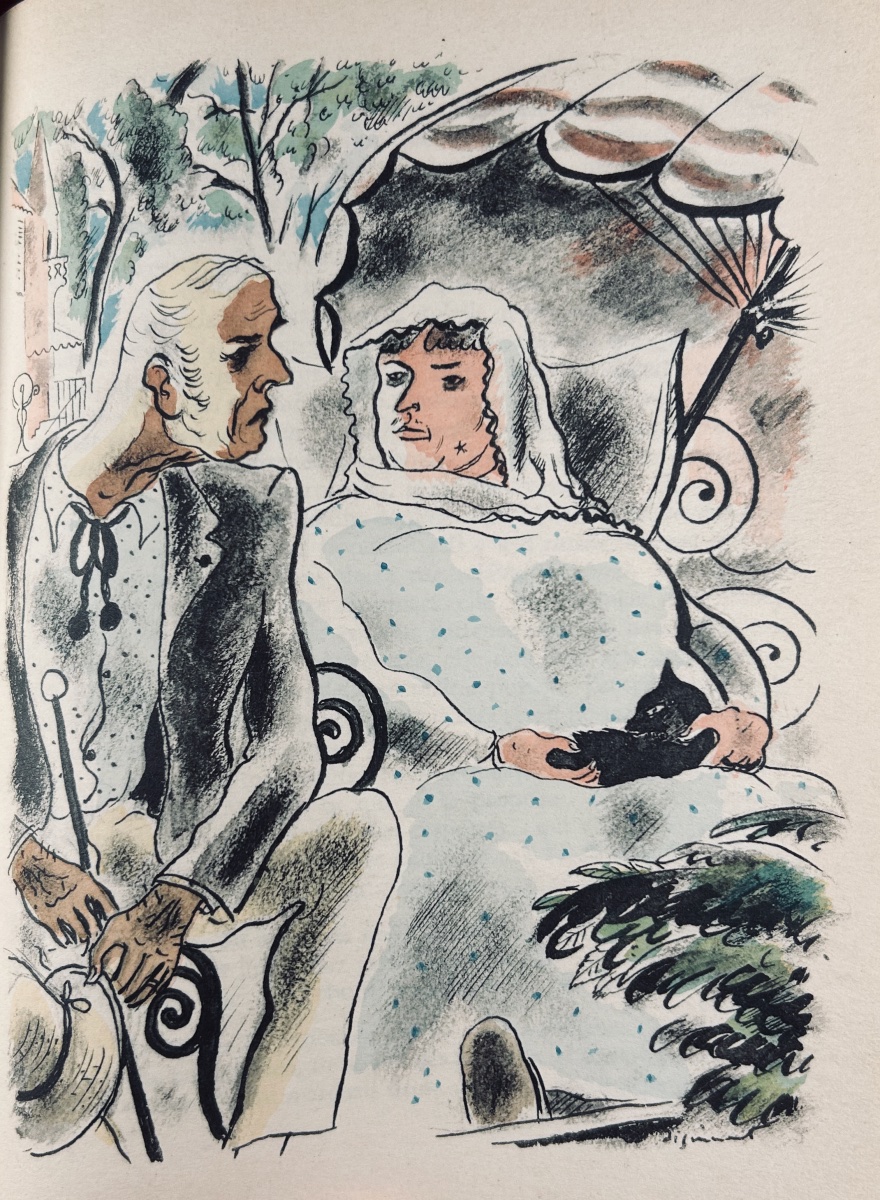 [dignimont] Mirbeau (octave) - Contes De La Chaumières. éditions Nationales, 1935.-photo-3