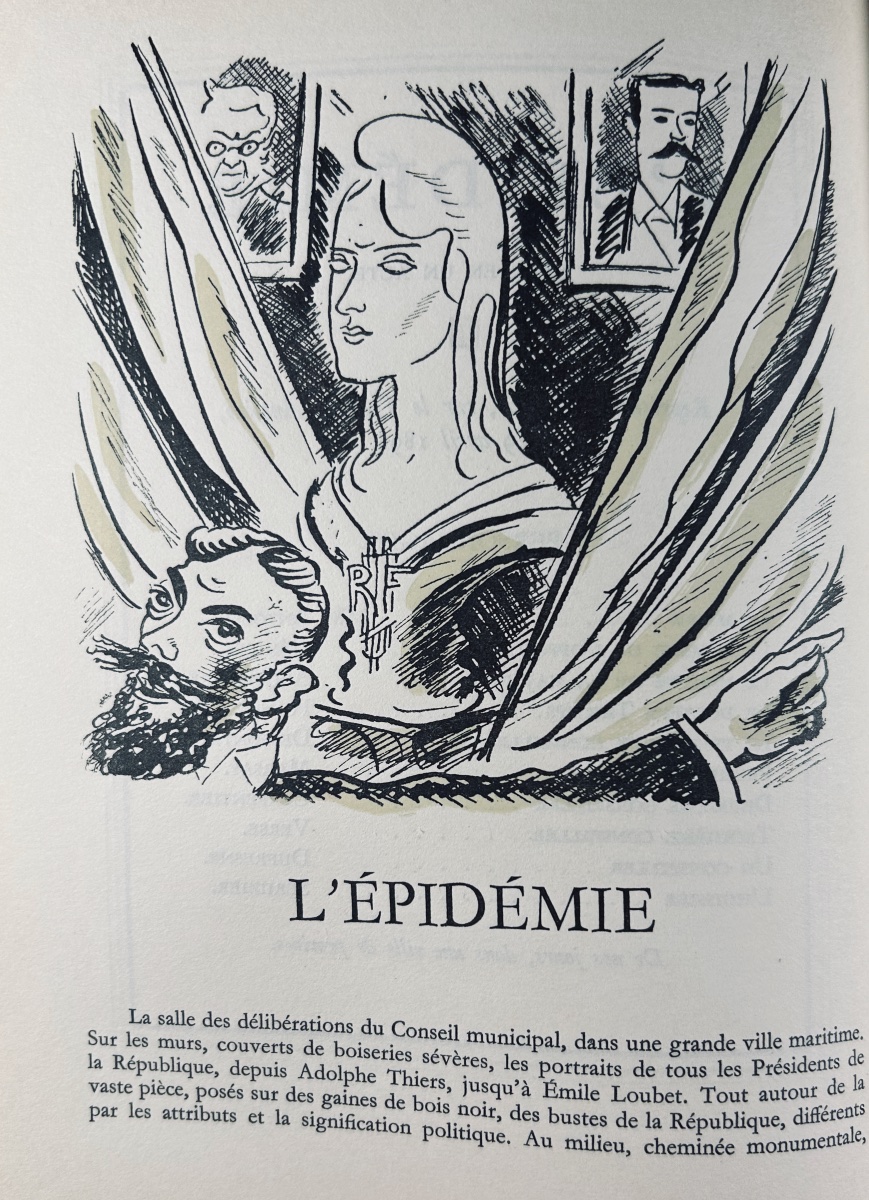 [dignimont] Mirbeau (octave) - Contes De La Chaumières. éditions Nationales, 1935.-photo-2