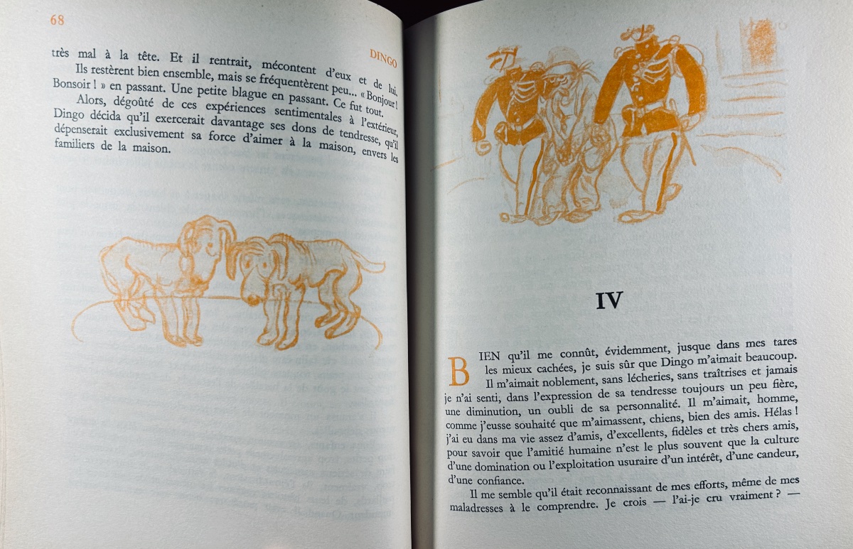 [BOFA]  MIRBEAU (Octave) - Dingo. Éditions Nationales, 1935, illustrations de Gus Bofa.-photo-5