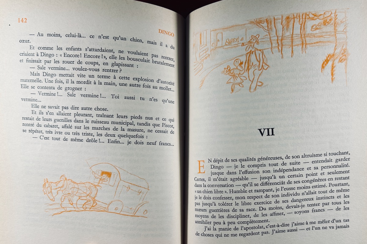[BOFA]  MIRBEAU (Octave) - Dingo. Éditions Nationales, 1935, illustrations de Gus Bofa.-photo-6