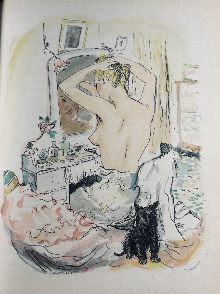 [launois] Mirbeau (octave) - Le Journal d'Une Femme De Chambre. éditions Nationales, 1935.