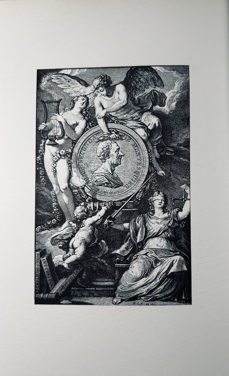 MONTESQUIEU - Le temple de Gnide suivi de Cephise et l'amour. Willem, 1879, illustré par Eisen.-photo-1