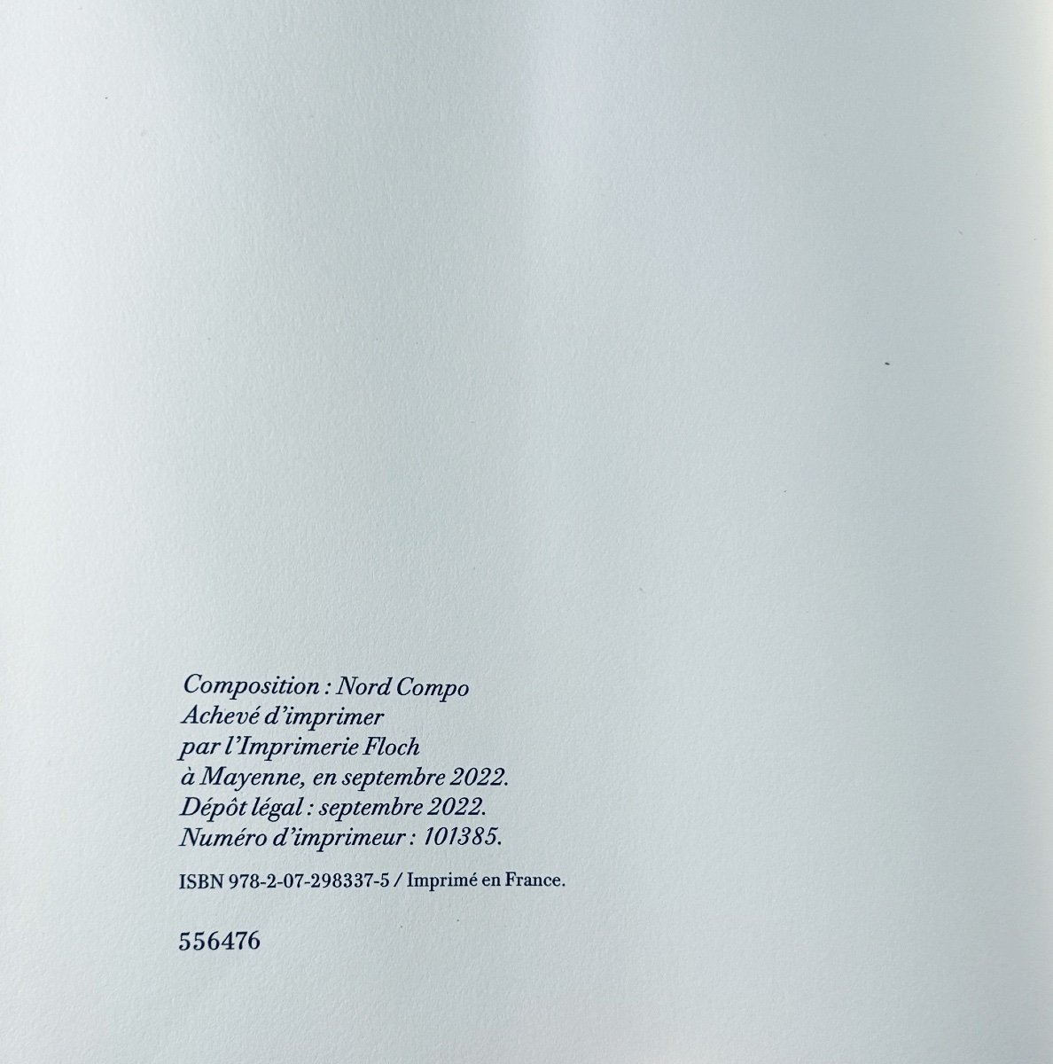 CÉLINE (Louis-Ferdinand) - Londres. Gallimard, 2022, édition originale, exemplaire numéroté.-photo-1