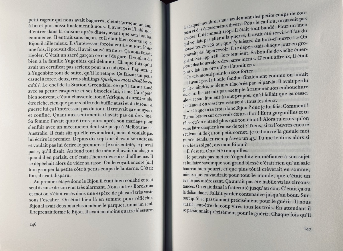 CÉLINE (Louis-Ferdinand) - Londres. Gallimard, 2022, édition originale, exemplaire numéroté.-photo-5