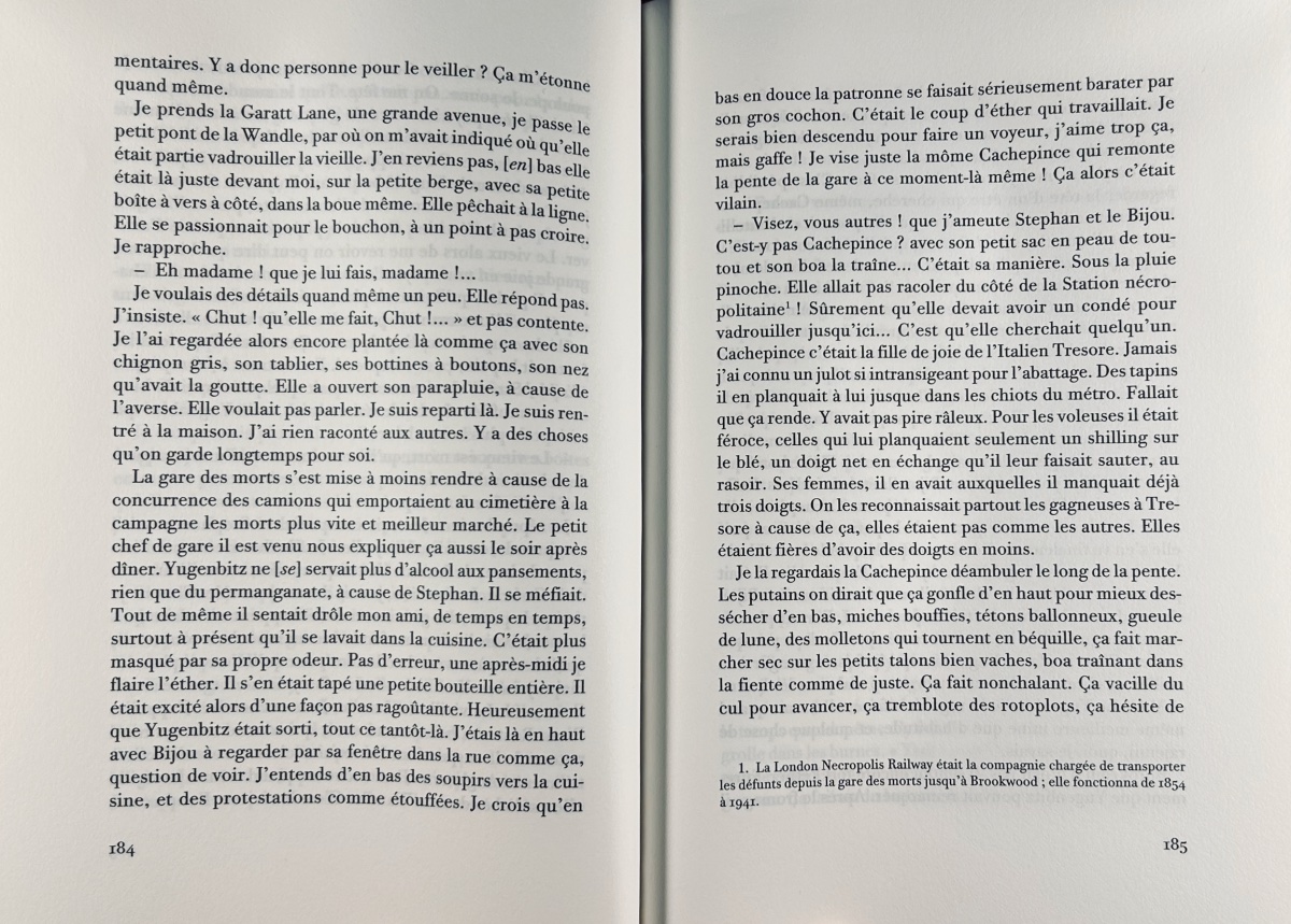 CÉLINE (Louis-Ferdinand) - Londres. Gallimard, 2022, édition originale, exemplaire numéroté.-photo-6
