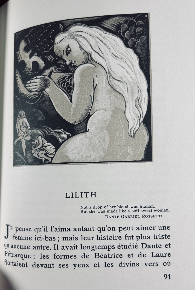 [SIMÉON]  - SCHWOB (René) - Coeur double. Jonquières et Cie. Les Beaux Livres, 1925, bien relié-photo-3
