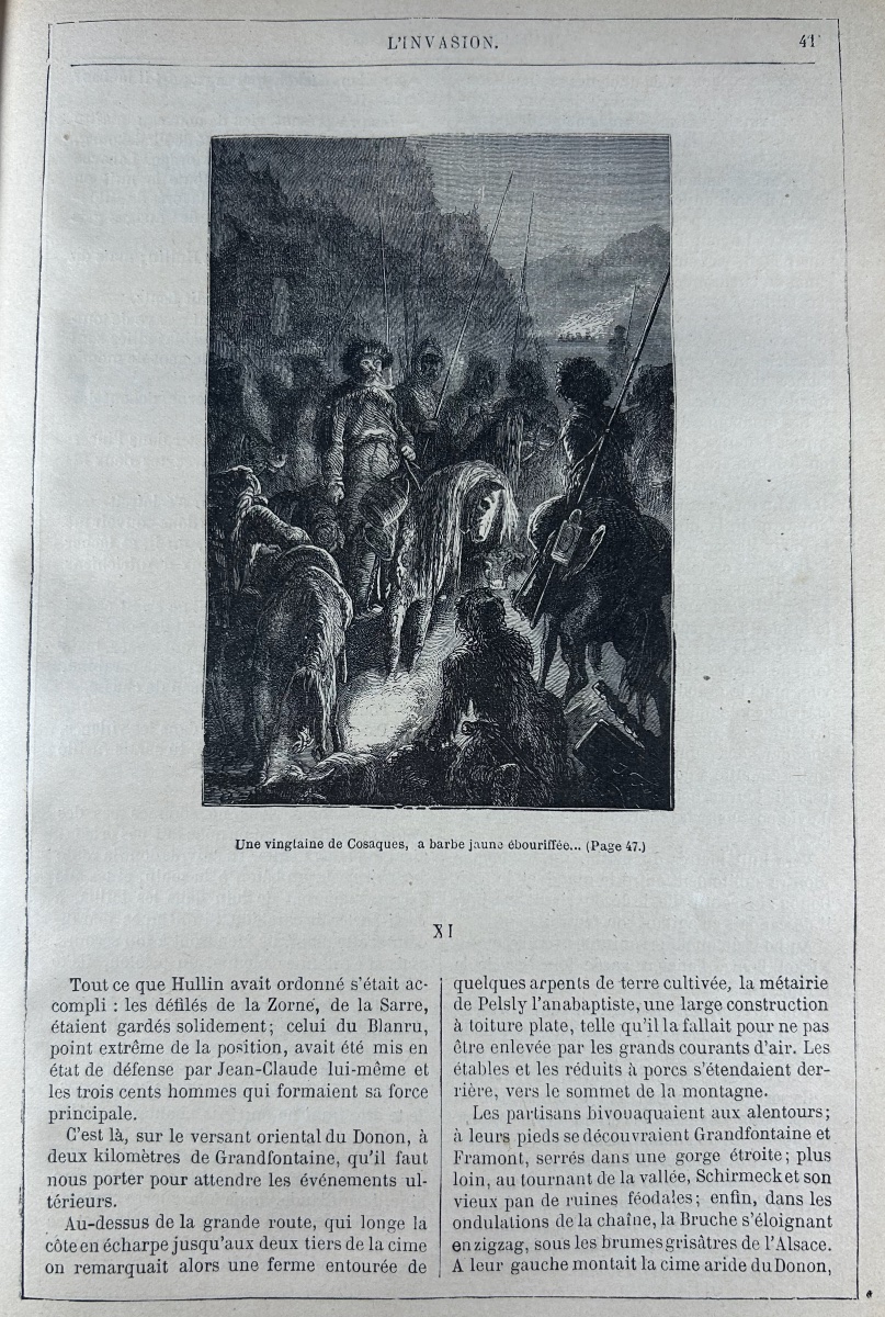 ERCKMANN-CHATRIAN - Contes et romans nationaux et populaires. Hetzel, vers 1870, cartonnage.-photo-3