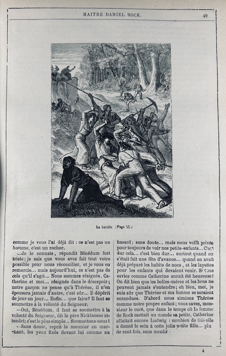 ERCKMANN-CHATRIAN - Contes et romans populaires. Hetzel, vers 1870, cartonnage d'éditeur.-photo-6