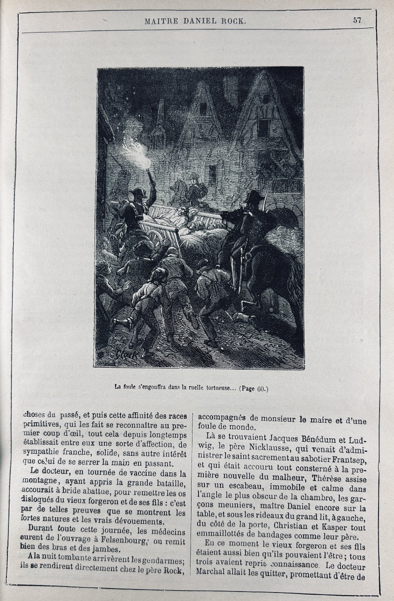ERCKMANN-CHATRIAN - Contes et romans populaires. Hetzel, vers 1870, cartonnage d'éditeur.-photo-7