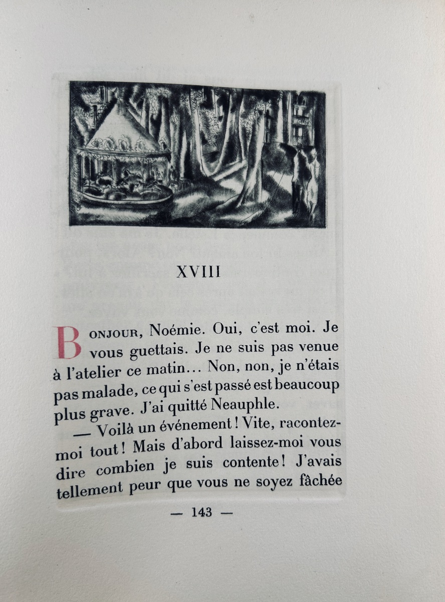 [david] - Billy - *banlieue Sentimentale*. Crès, 1928, Paperback, Illustrations By Hermine David.-photo-7