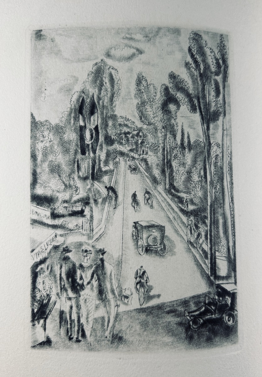 [david] - Billy - *banlieue Sentimentale*. Crès, 1928, Paperback, Illustrations By Hermine David.-photo-8