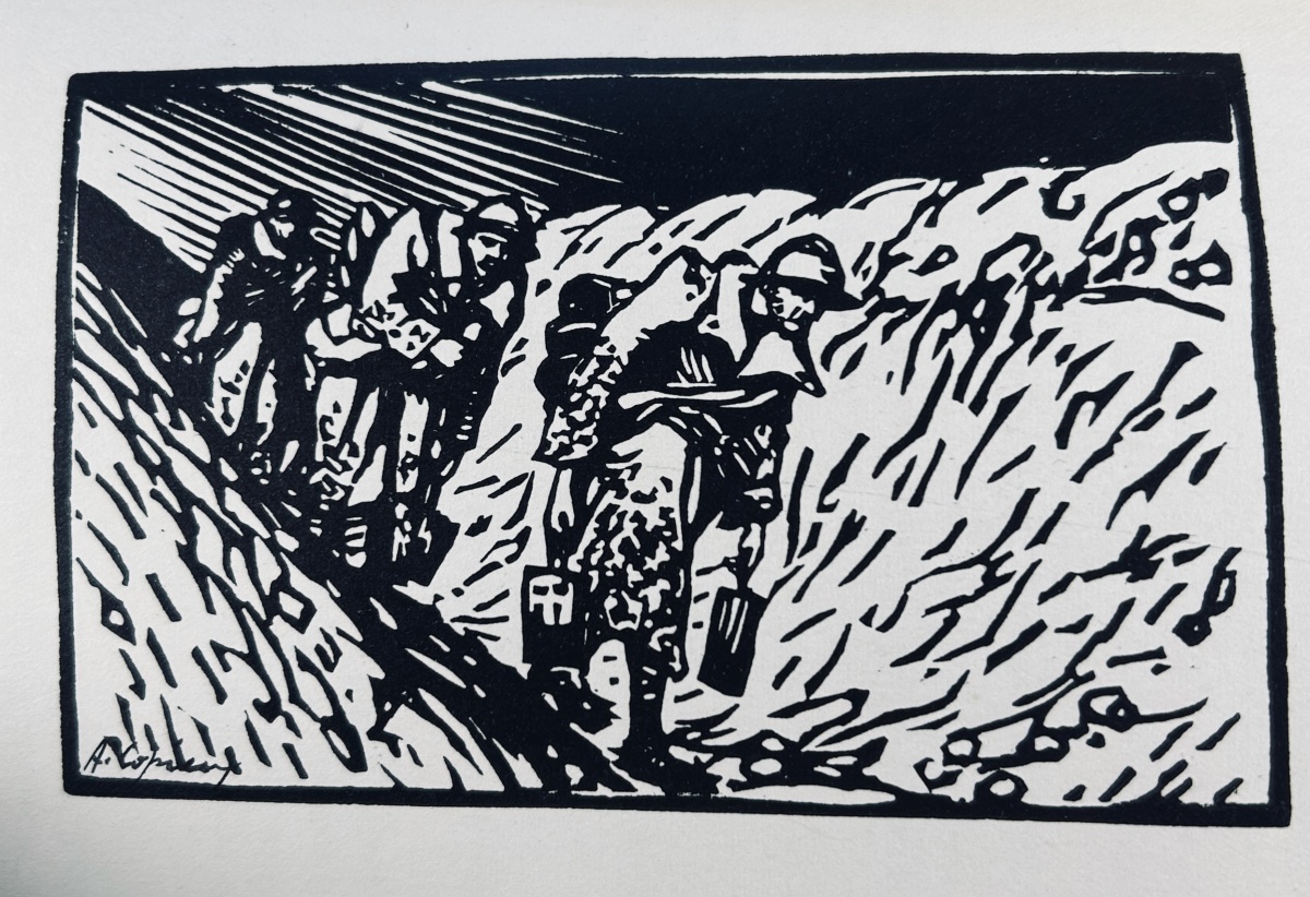 [copies] - Barbusse (henri) - *le Feu* (diary Of A Squad). Flammarion, 1924, Beautifully Bound-photo-3