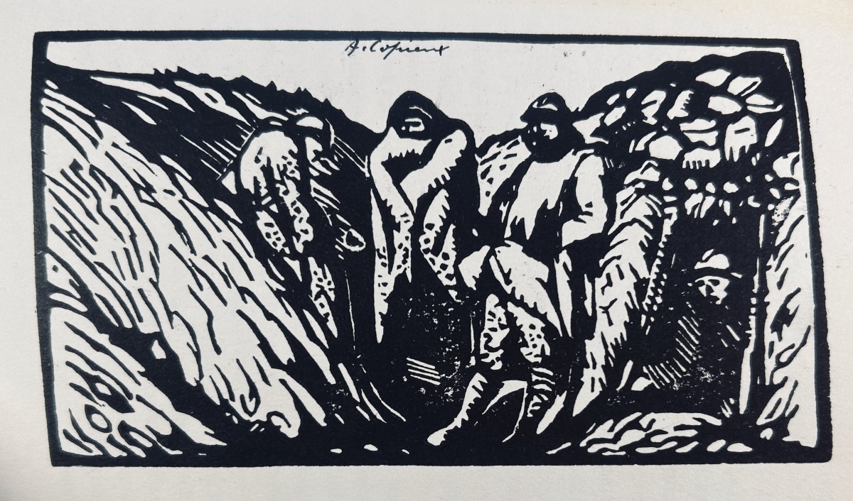 [copies] - Barbusse (henri) - *le Feu* (diary Of A Squad). Flammarion, 1924, Beautifully Bound-photo-4