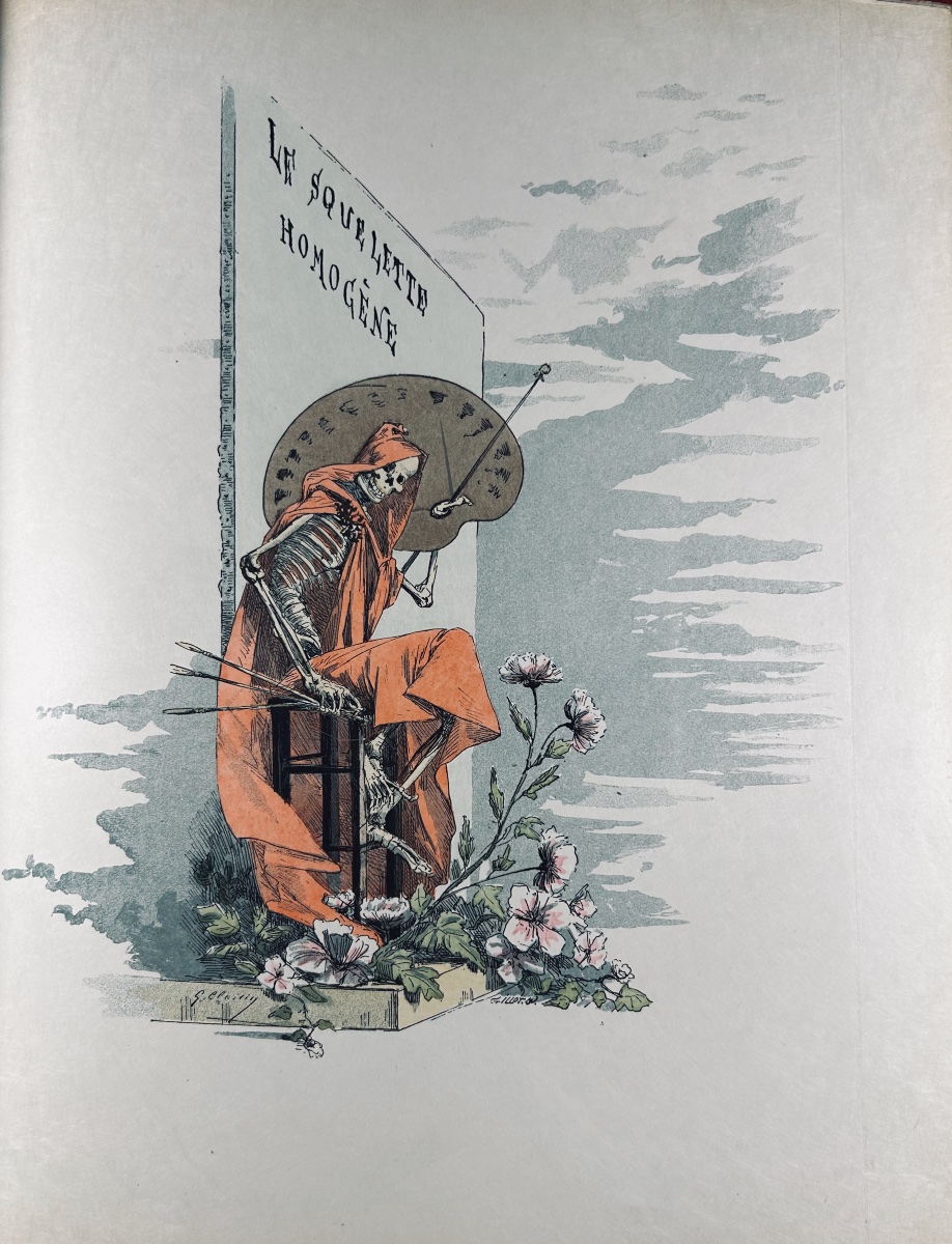 [CLAIRIN] - MOUTON - Histoire de l'invalide à la tête de bois. Basket, 1880, avec dessin.-photo-4