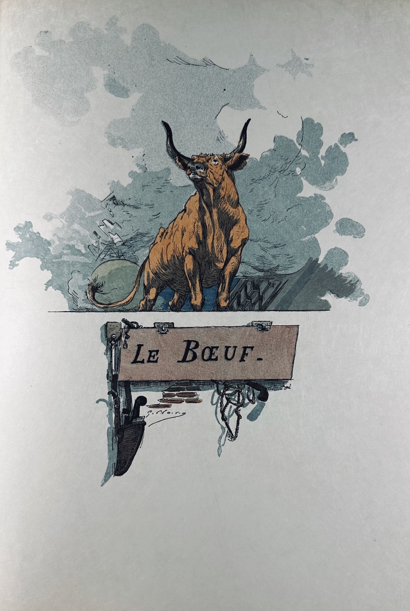 [CLAIRIN] - MOUTON - Histoire de l'invalide à la tête de bois. Basket, 1880, avec dessin.-photo-2