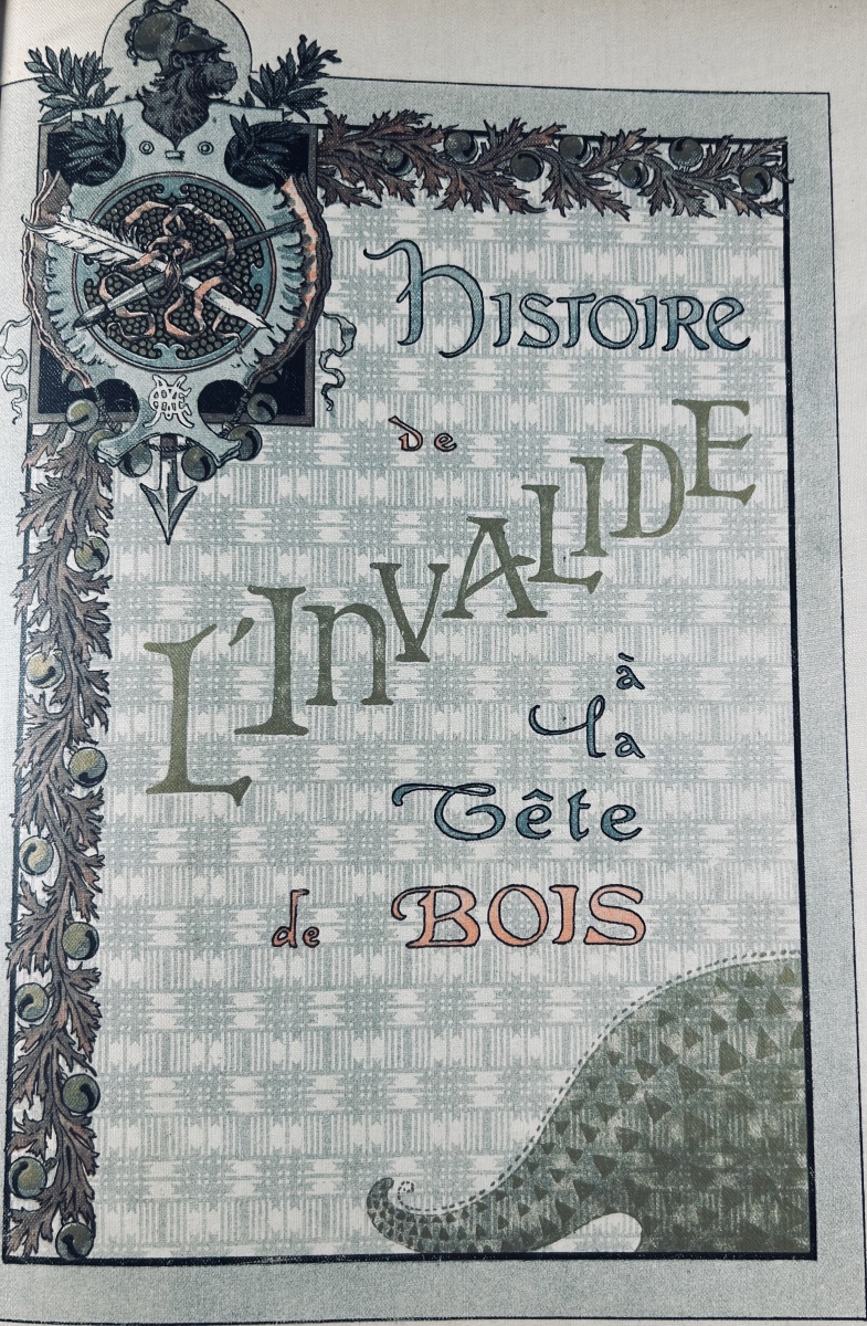 [CLAIRIN] - MOUTON - Histoire de l'invalide à la tête de bois. Basket, 1880, avec dessin.-photo-4