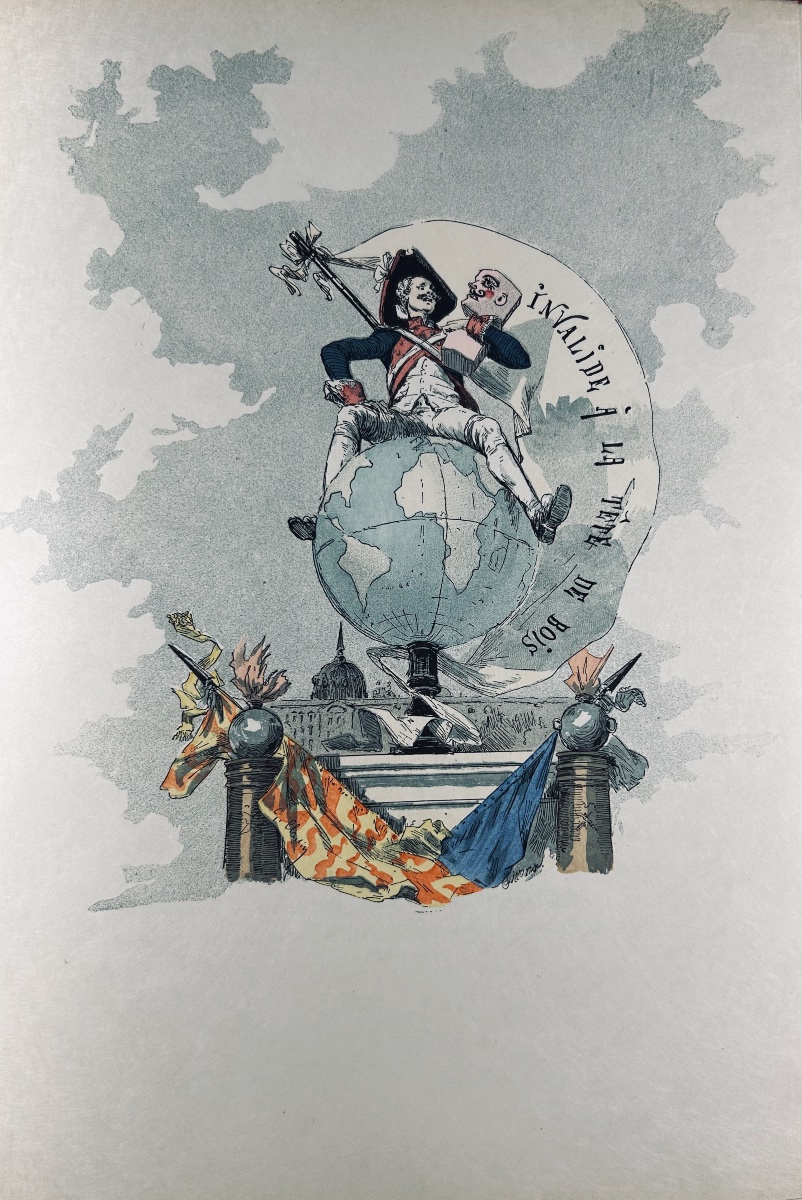 [CLAIRIN] - MOUTON - Histoire de l'invalide à la tête de bois. Basket, 1880, avec dessin.-photo-5