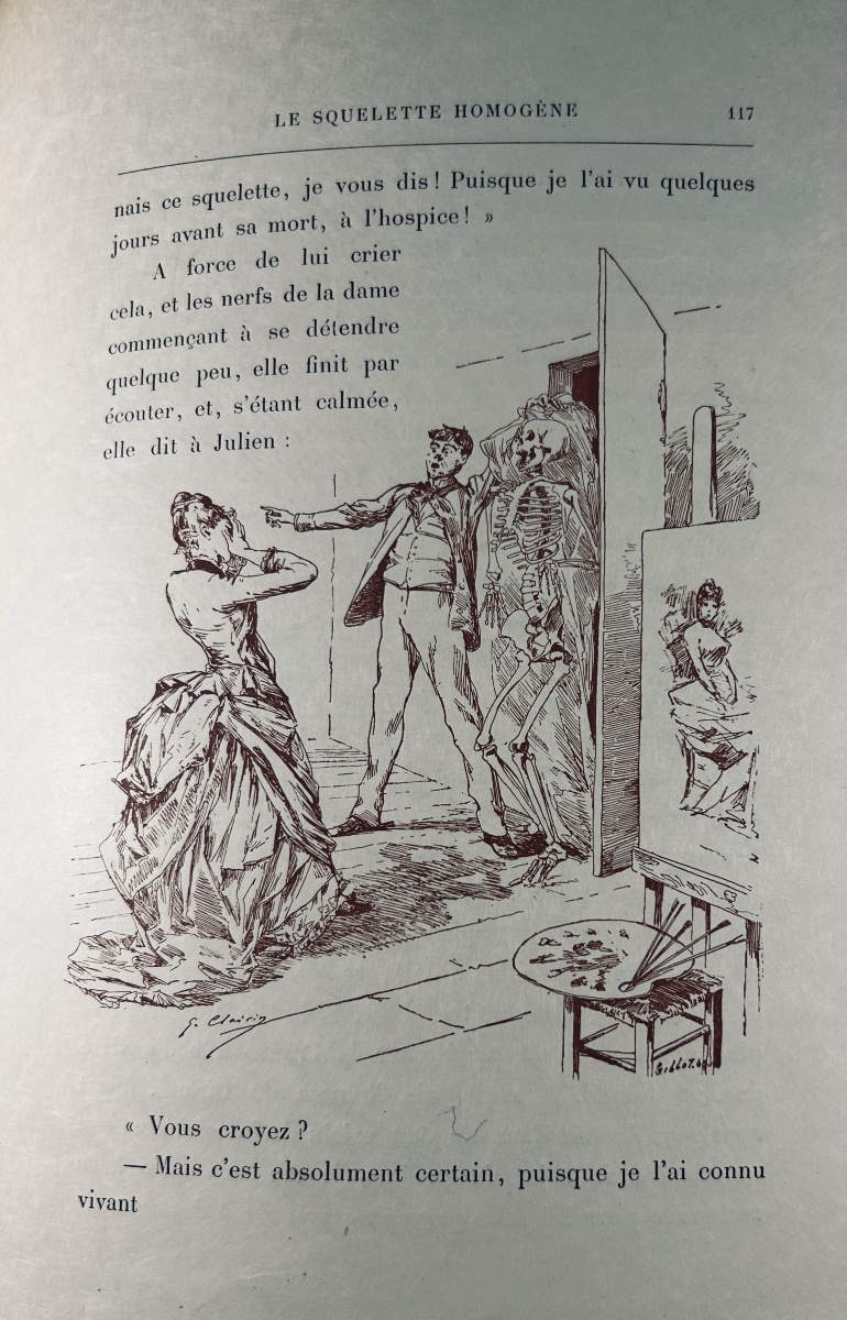 [CLAIRIN] - MOUTON - Histoire de l'invalide à la tête de bois. Basket, 1880, avec dessin.-photo-6