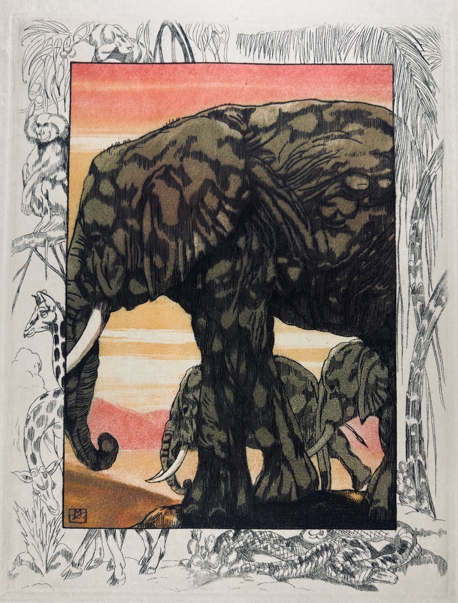 [BECQUE] - LISLE (Leconte de) - Six poèmes barbares. Chez Maurice de Becque, 1925, en feuilles.
