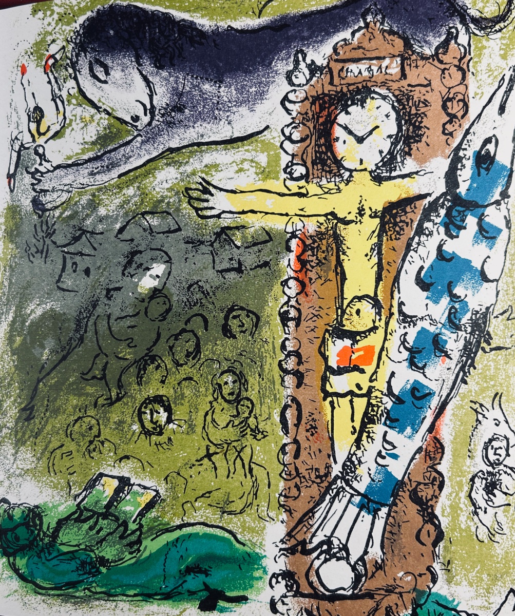 [CHAGALL] - LASSAIGNE (Jacques) - Chagall. Maeght, 1957, 13 lithographies en couleurs. Broché.-photo-4