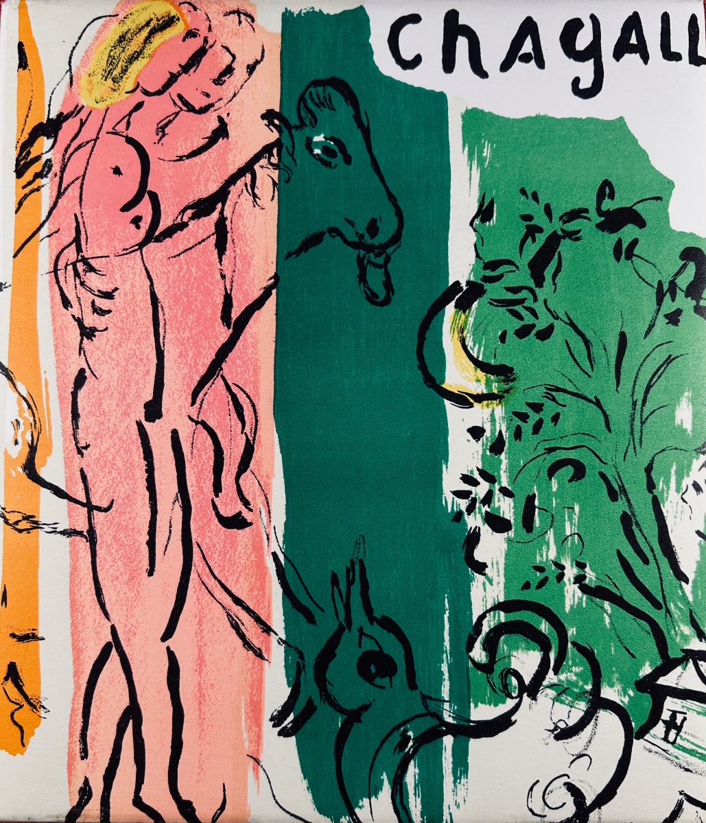 [CHAGALL] - LASSAIGNE (Jacques) - Chagall. Maeght, 1957, 13 lithographies en couleurs. Broché.