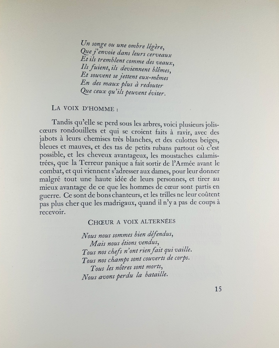 ARAGON - La naissance de la paix par René Descartes ballet. Bibliothèque Française, 1946.-photo-4