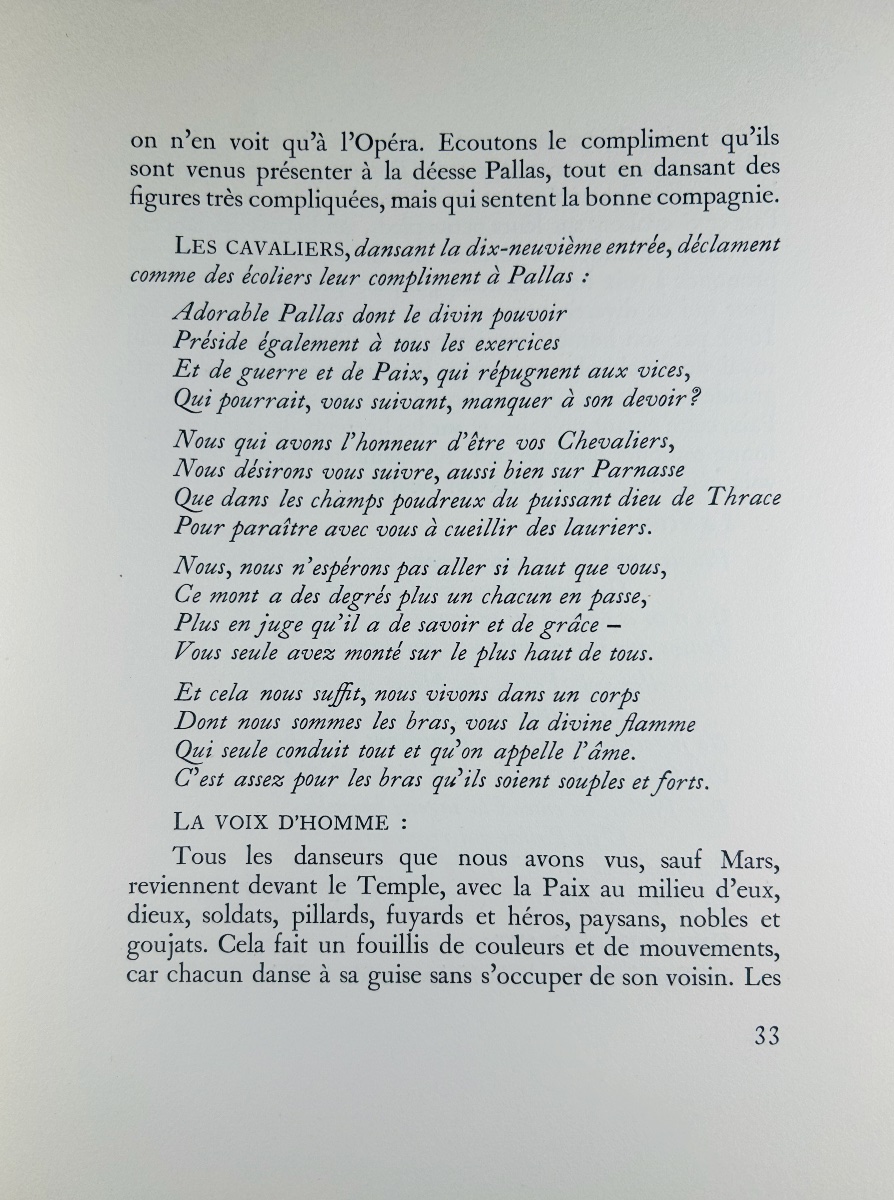 ARAGON - La naissance de la paix par René Descartes ballet. Bibliothèque Française, 1946.-photo-7