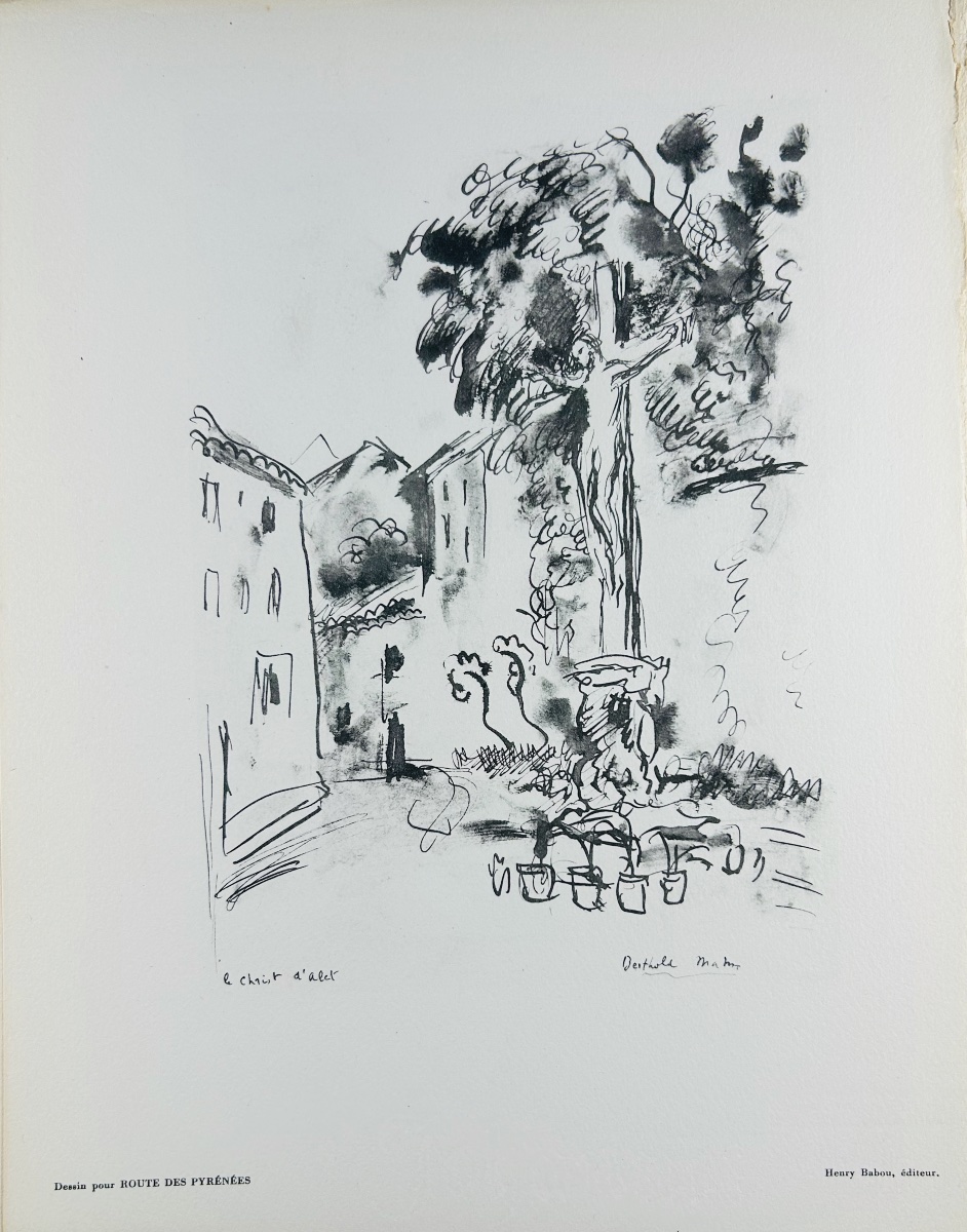 [MAHN] - GEIGER (Raymond) - Berthold-Mahn. Henry Babou, 1930 ; exemplaire numéroté sur vélin.