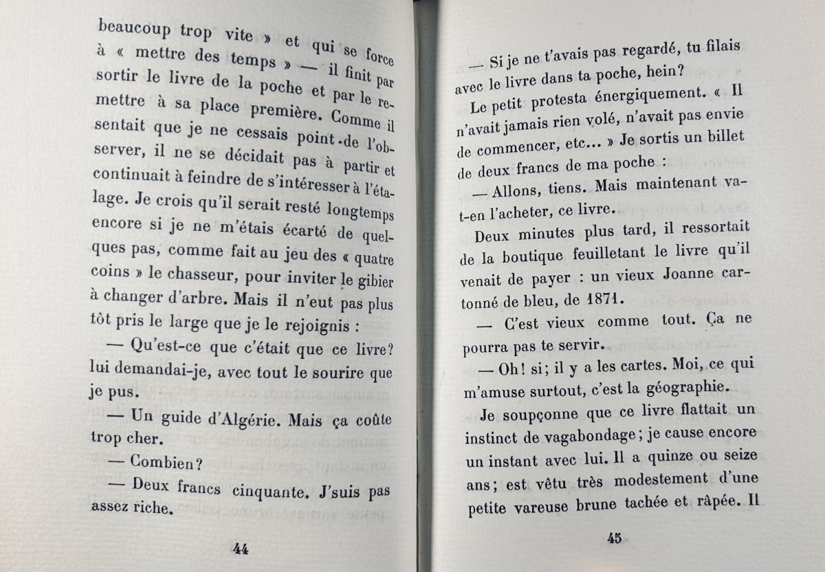 GIDE - Journal des faux-monnayeurs. Gallimard, 1927 ; 2 lettres polycopiées signées Gide.-photo-4