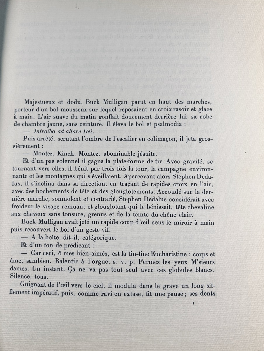 Joyce - Ulysses. La Maison Des Amis Des Livres, 1929; Numbered Copy, Translated By Larbaud-photo-1