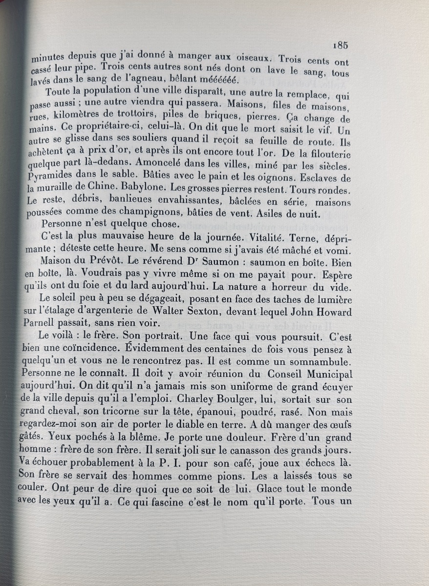 Joyce - Ulysses. La Maison Des Amis Des Livres, 1929; Numbered Copy, Translated By Larbaud-photo-3