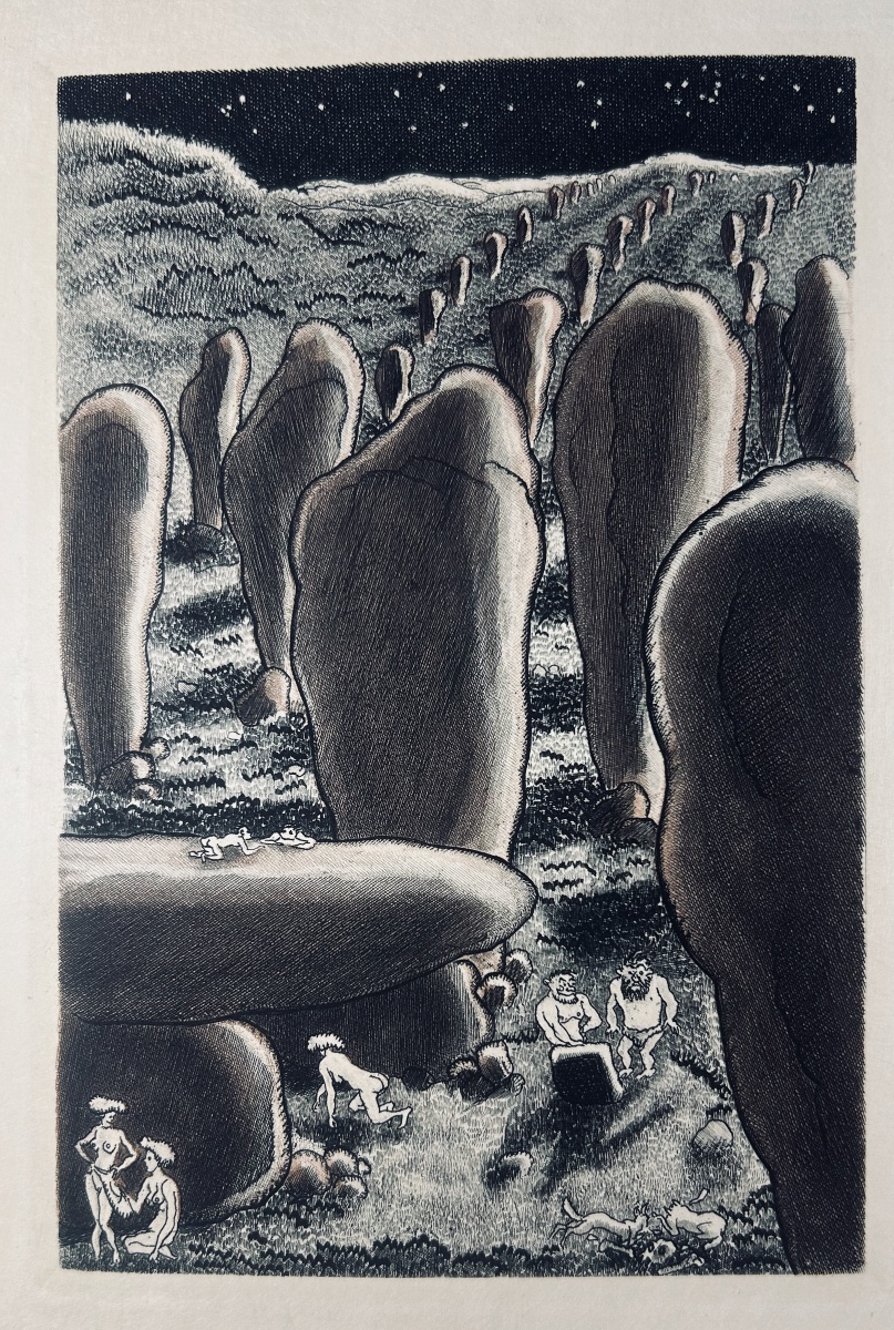 [VERCORS] - SACY (Sylvestre de) - Dix légendes en marge du livre. Creuzevaut, 1930, en feuilles-photo-2