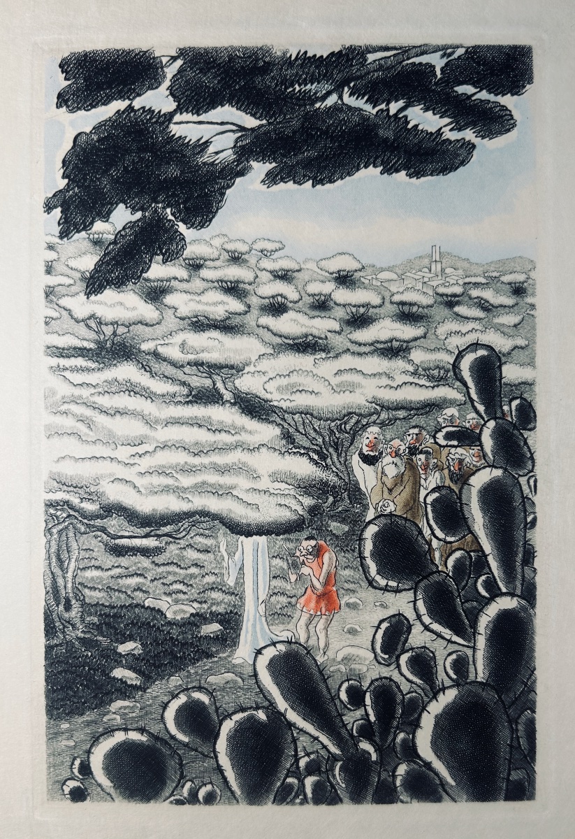 [VERCORS] - SACY (Sylvestre de) - Dix légendes en marge du livre. Creuzevaut, 1930, en feuilles-photo-4
