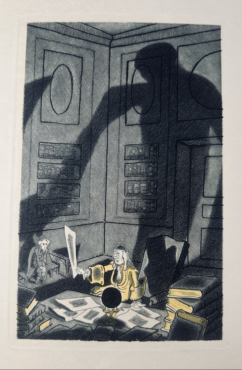 [VERCORS] - SACY (Sylvestre de) - Dix légendes en marge du livre. Creuzevaut, 1930, en feuilles-photo-7