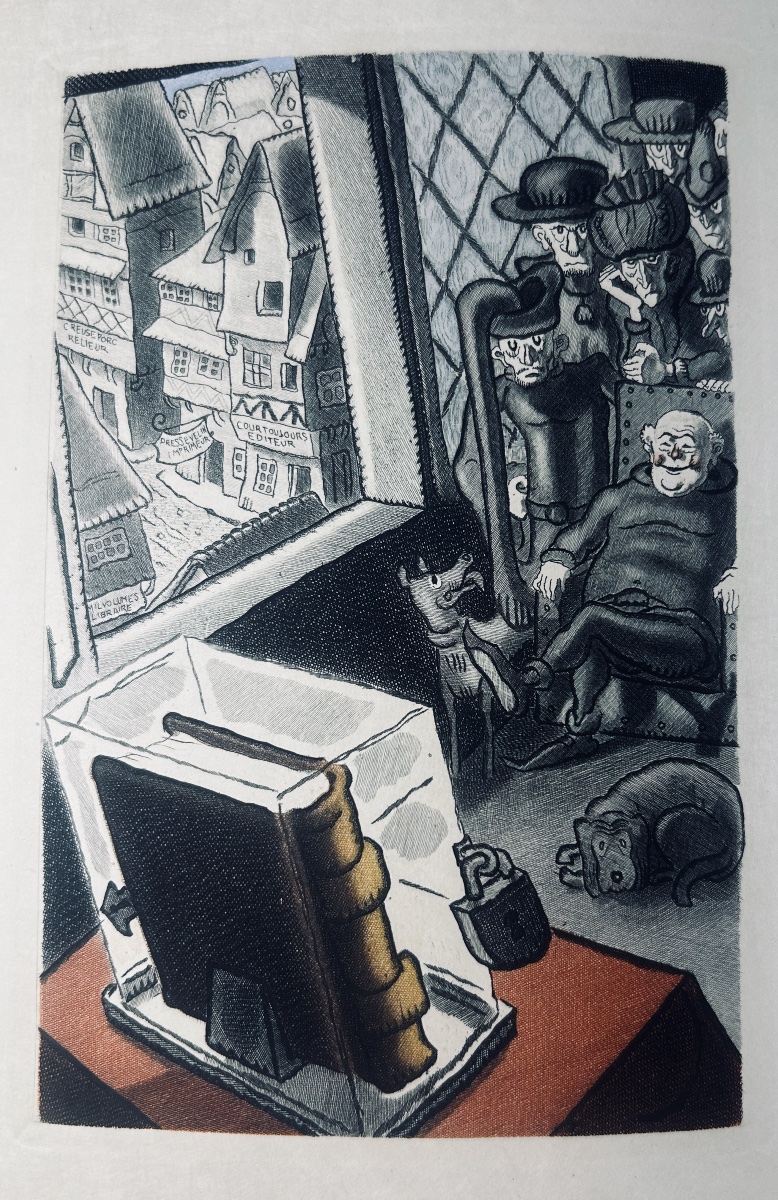 [VERCORS] - SACY (Sylvestre de) - Dix légendes en marge du livre. Creuzevaut, 1930, en feuilles