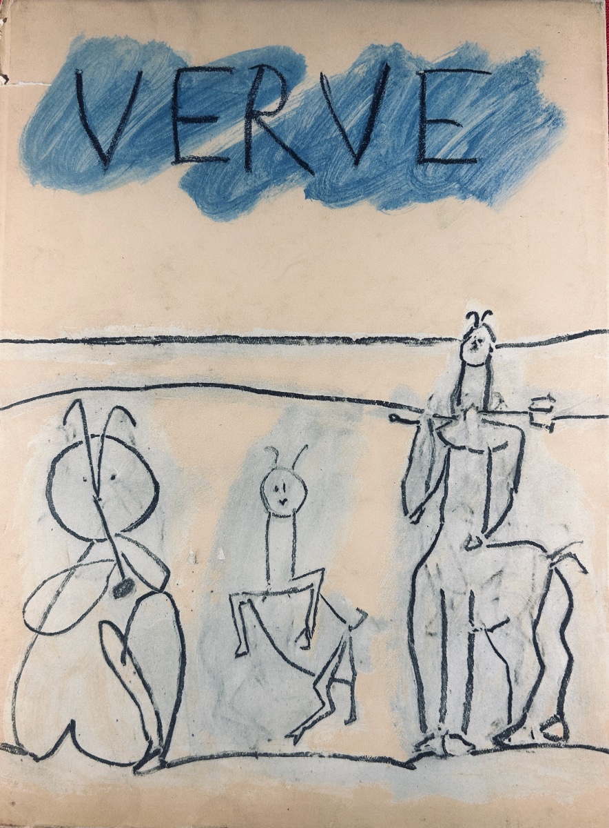 [verve] - Picasso (pablo) - Verve Nos. 19 And 20. Paris: Aux Bureaux De La Revue, 1948. 