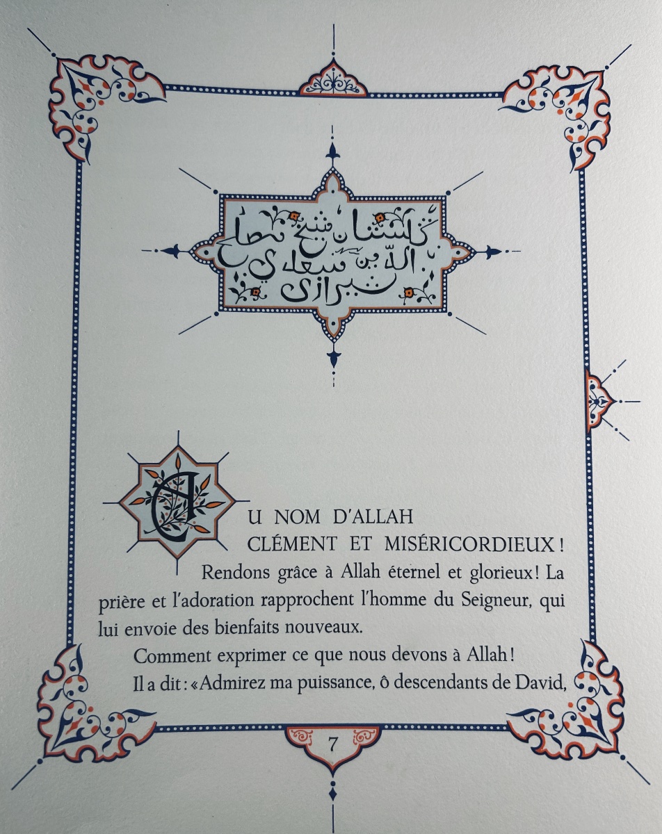 [noguères] - Saadi - The Rose Garden. éditions Piazza, 1959. A Copy Numbered On Vellum.-photo-2