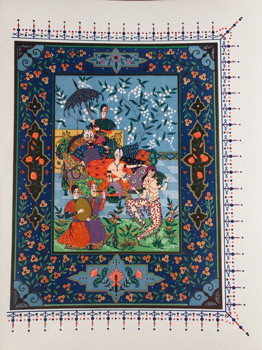 [noguères] - Saadi - The Rose Garden. éditions Piazza, 1959. A Copy Numbered On Vellum.-photo-6