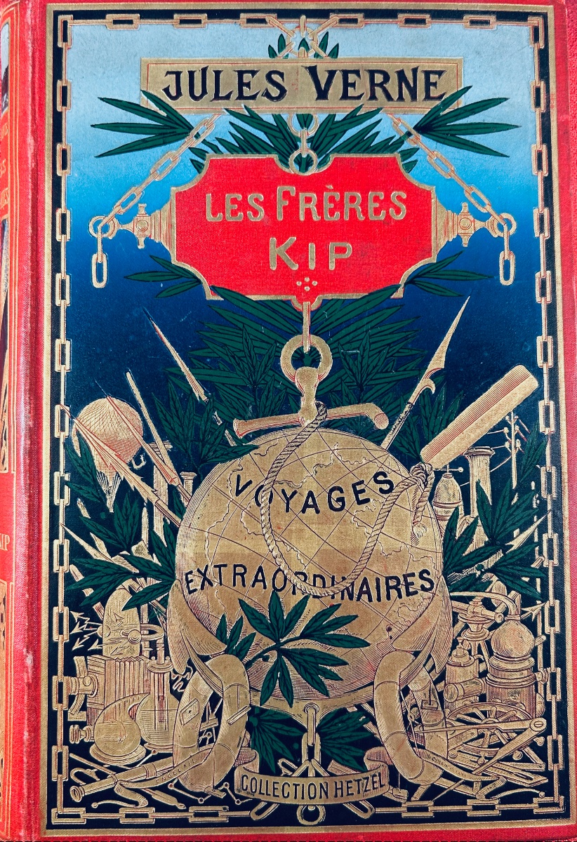 VERNE (Jules) - Les Frères Kip. Paris, Hetzel, 1890, illustrations de George Roux.