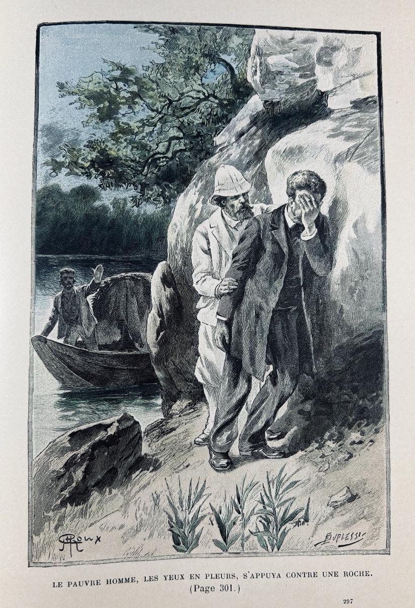 VERNE (Jules) - Le Superbe Orénoque. Paris, Hetzel, 1890,  illustrations de George Roux.-photo-3