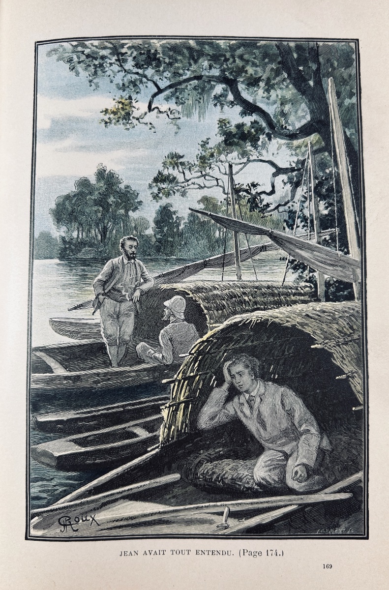 VERNE (Jules) - Le Superbe Orénoque. Paris, Hetzel, 1890,  illustrations de George Roux.-photo-6