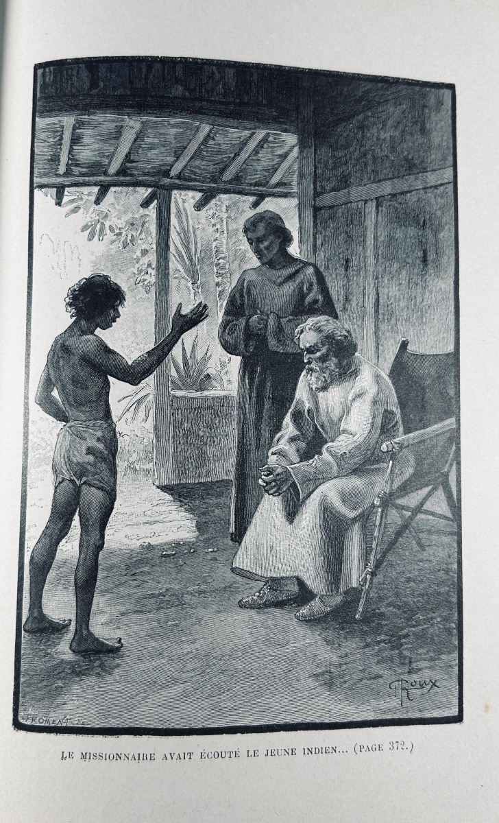 VERNE (Jules) - Le Superbe Orénoque. Paris, Hetzel, 1890,  illustrations de George Roux.-photo-8