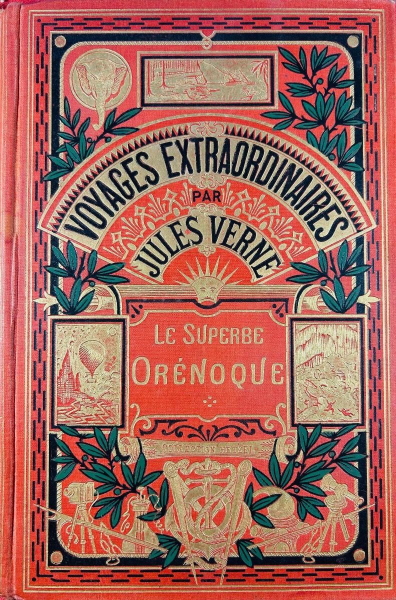 VERNE (Jules) - Le Superbe Orénoque. Paris, Hetzel, 1890,  illustrations de George Roux.
