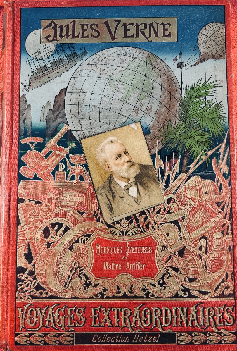 Verne (jules) - The Marvelous Adventures Of Master Antifer. Hetzel, 1894, Publisher's Hardcover.