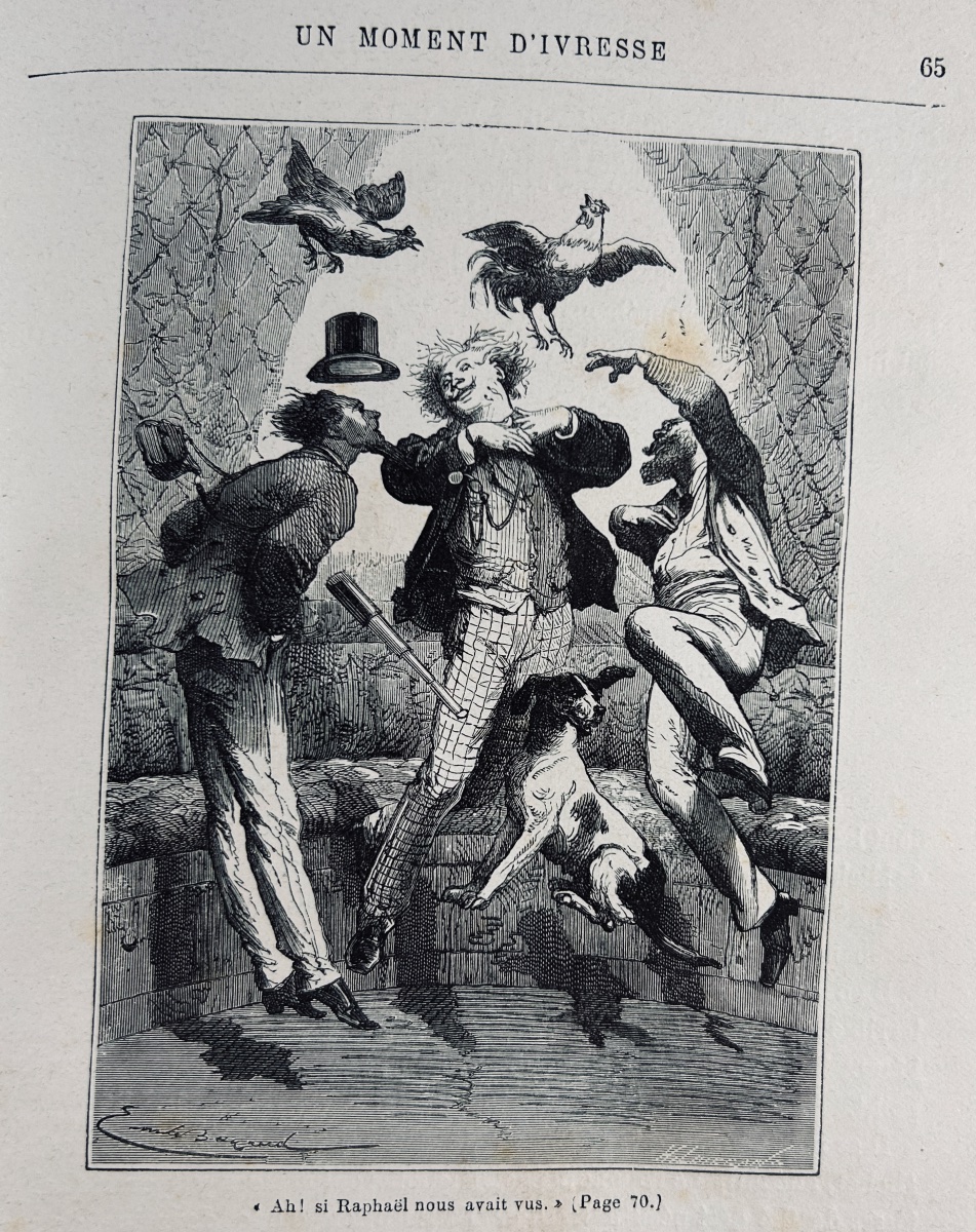 Verne (jules) - Around The Moon. Paris, Hachette, 1888, Hardcover With Initials.-photo-7